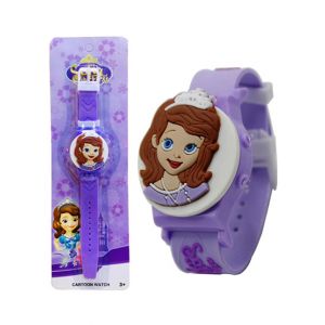 Planet X Princess Sofia Wrist Watch For Girls Purple (PX-11506)