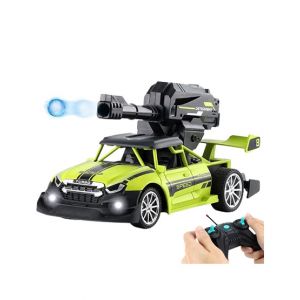 Planet X RC Rechargeable Ball Shooter Car Toy - Green (PX-11956)