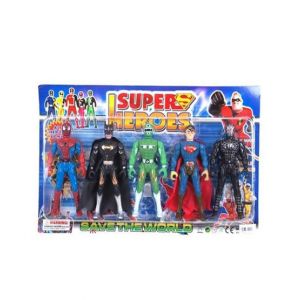 Planet X Super Heroes Action Figures (PX-9786)