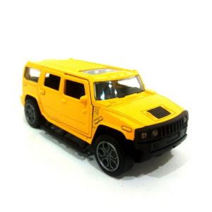 Planet X Toyota Pull Back Die Cast Car Yellow (PX-10414)