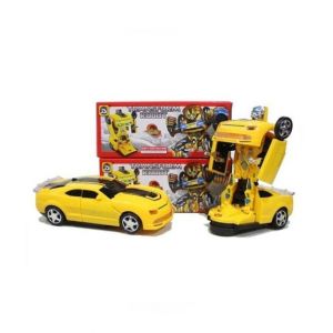 Planet X Transformer Car With Light And Music Yellow (PX-10753)
