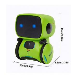 Planet X Voice Control And Touch Interactive Dancing Robot Toy Green (PX-10859)