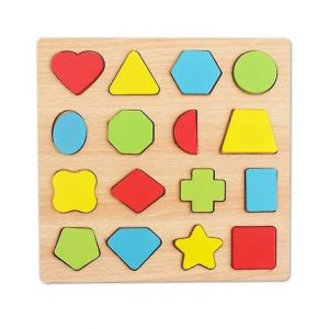 Planet X Wooden Education Shape Puzzle For Kids (PX-11881)