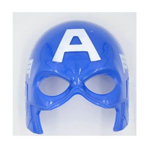 Planet X Captain America Plastic Mask For Kids Blue (PX-9627)