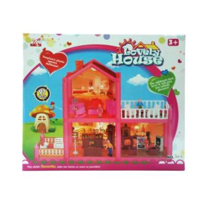 Planet X Lovely Doll House Pink (PX-9641)