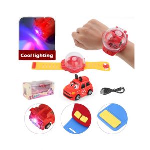 Planet X Mini Watch RC Micky Mouse Car Red (PX-11676)