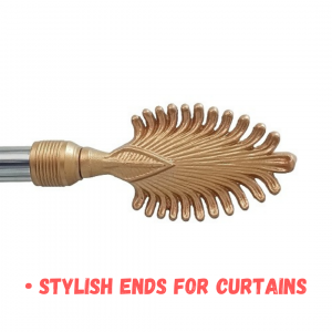 Five Star Curtain Rod End Stoppers (Pack of 2)