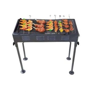 Easy Shop Portable Barbecue Steel Stove Grill With Stand