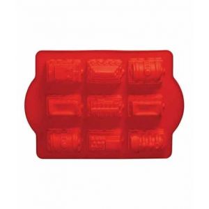 Premier Home 9 Trains Cake Mould Red (0804986)