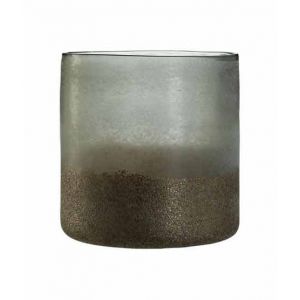 Premier Home Chiara Small Grey Metallic Vase