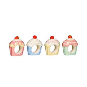 Premier Home Cupcake Napkin Rings Set Of 4 (722411)