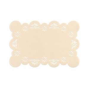 Premier Home Flower Design Placemats Ivory Pack Of 2 (1203546)