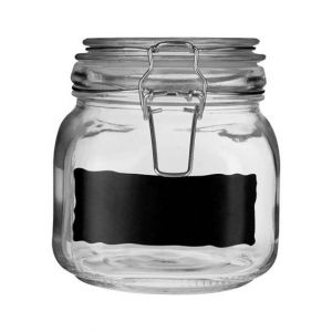 Premier Home Glass with Clip Storage Jar (1209774)
