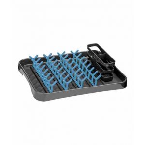 Premier Home Grey And Blue Dish Drainer (806571)