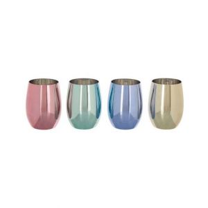 Premier Home Mimo Assorted Colors Tumblers 4 Piece (1405412)