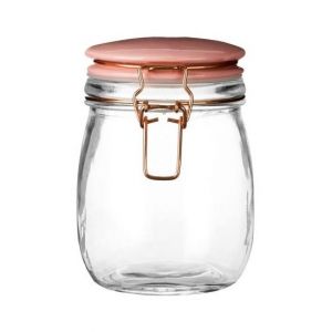 Premier Home Pastel Pink Glass Jar – 750ml (1209822)