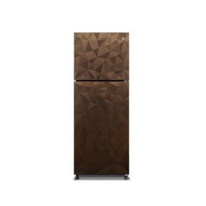 PEL Glass Door Freezer-on-Top Refrigerator 9 Cu Ft Chocolate Prism (PRGD-2350)