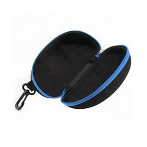 Proxymedia Sunglasses Hard  Zipper Case Blue