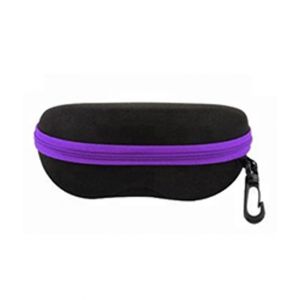 Proxymedia Sunglasses Hard Zipper Case Purple