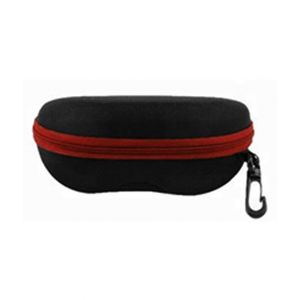 Proxymedia Sunglasses Hard Zipper Case Red