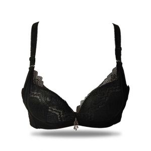 Purple Bag Fancy Soft Padded Wired less Bra For Women (OFW0021)