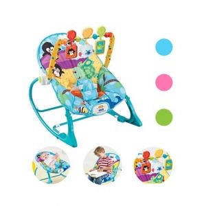 Planet X Fitch Baby Infant To Toddler Bouncer Rocker Assorted Colors (PX-10791)