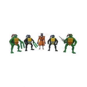 Planet X Teenage Mutant Ninja Turtles TMNT 5 Action Figures Set (PX-10819)