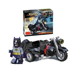 Planet X Batman with Motorcycle Building Block For Toys (PX-11189)