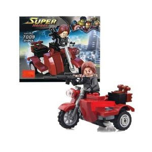Planet X Winter Soldier With Motorcycle Building Blocks For Kid's (PX-11187)