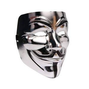 Planet X Iconic V For Vendetta Mask Silver (PX-11364)