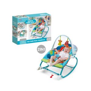 Planet X 2 in 1 Infant To Toddler Rocker Blue (PX-11369)