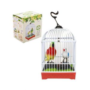 Planet X Happy Birds Cage With Light & Sound Induction Toy For Kids (PX-11370)