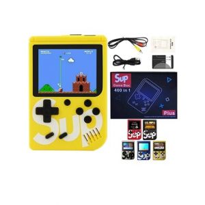 Planet X SUP 400 in 1 Retro Game Box For Kids Yellow (PX-11048)