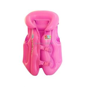 Planet X Inflatable Swimming Pool Vest Jacket For Kids Pink (PX-11306)