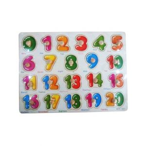 Planet X Wooden Puzzle Learning Numbers (PX-9141)