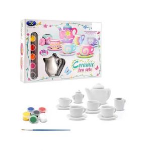 Planet X Painted Ceramic Tea Set – 18Pcs (PX-11980)