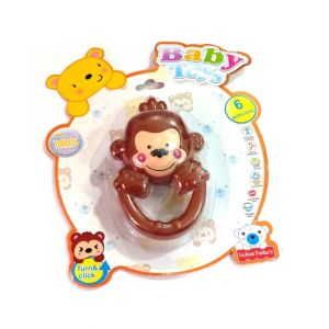 Quickshopping Baby Activity Toy Monkey Design Brown (1392)