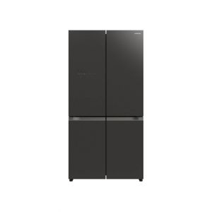 Hitachi 4 Door French Bottom Freezer Refrigerator 20 Cu Ft Glass Mauve Gray (R-WB640VF)