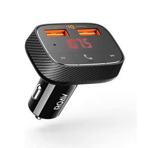 Anker Roav SmartCharge F0 Bluetooth FM Transmitter For Car (R5113112)