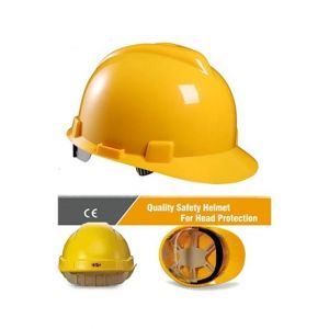 Rajpal Construction Labor Safety Helmet Yellow