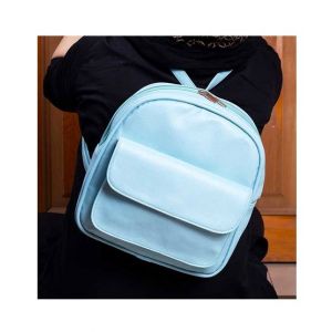 Rangoon Handmade Backpack For Women Light Blue