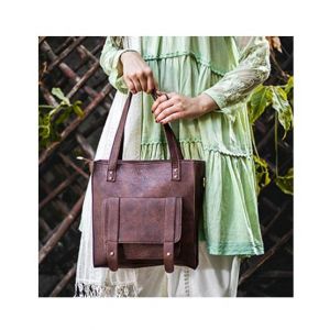 Rangoon Messenger Bag For Women Brown