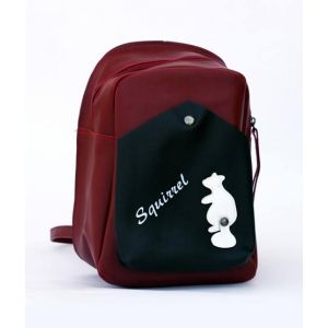 Rangoon Squirrel Mini Backpack For Women Two Tone