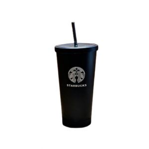 Raza Shop Starbucks Straw Cold Coffee and Water Bottle - 500ml