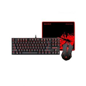Redragon 3 in 1 Combo Gaming Keyboard Mouse & Mouse Pad (K552-BA)