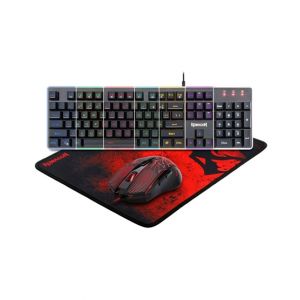 Redragon 3 in 1 Combo Gaming Keyboard Mouse And Mouse Pad (S107)