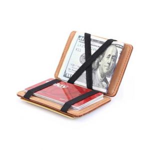 Remax Ultra thin Magic Wallet For Men Brown