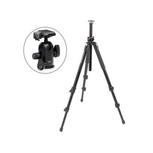 Manfrotto Pro 3 Section Tripod With 498RC2 Ball Head Black (055XPROB)