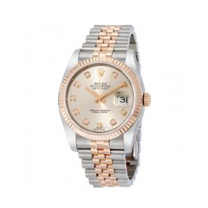 Rolex Datejust 36 Automatic Men's Watch Rose Gold (116231SDJ)