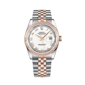 Rolex Datejust 36 Men's Watch Rose Gold (116231-WHTRJ)